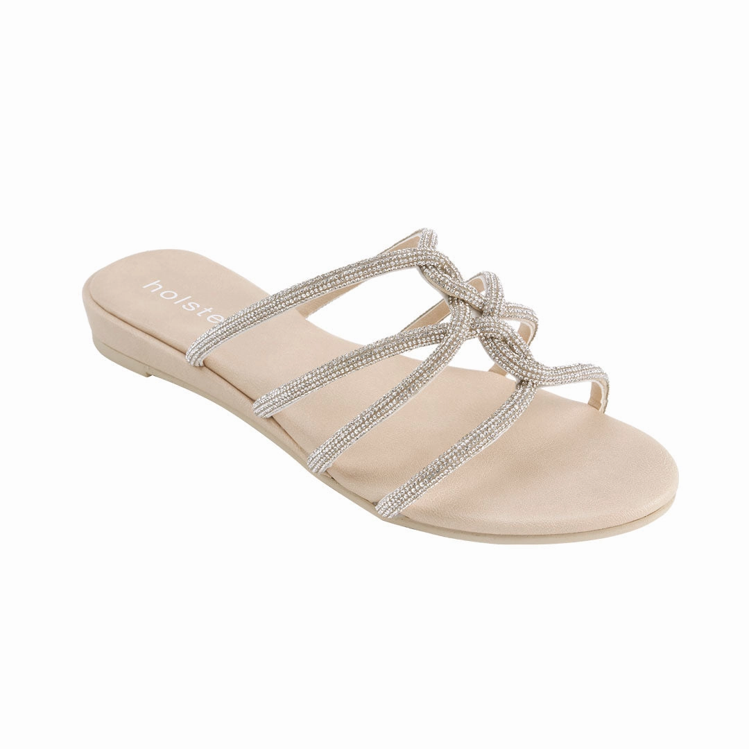 Heroine Aura Sundance Low Wedge - Beige