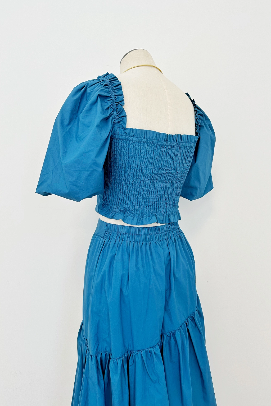 Emma Puff Sleeve Crop Top RawEdgedDesign Cozy Sweatshirt