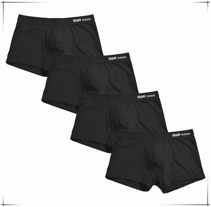 West Louis? Comfy Cotton Sexy Boxers 4pcs Seamless Teens Plush Vacation