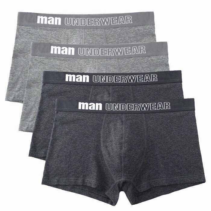 West Louis? Men Cotton Soft Boxers Underwear 4Pcs Smart Professionals Body Curve