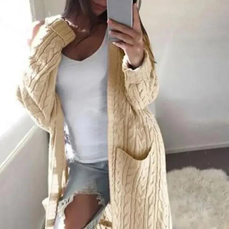 Relaxing Design Winter Women Cardigans