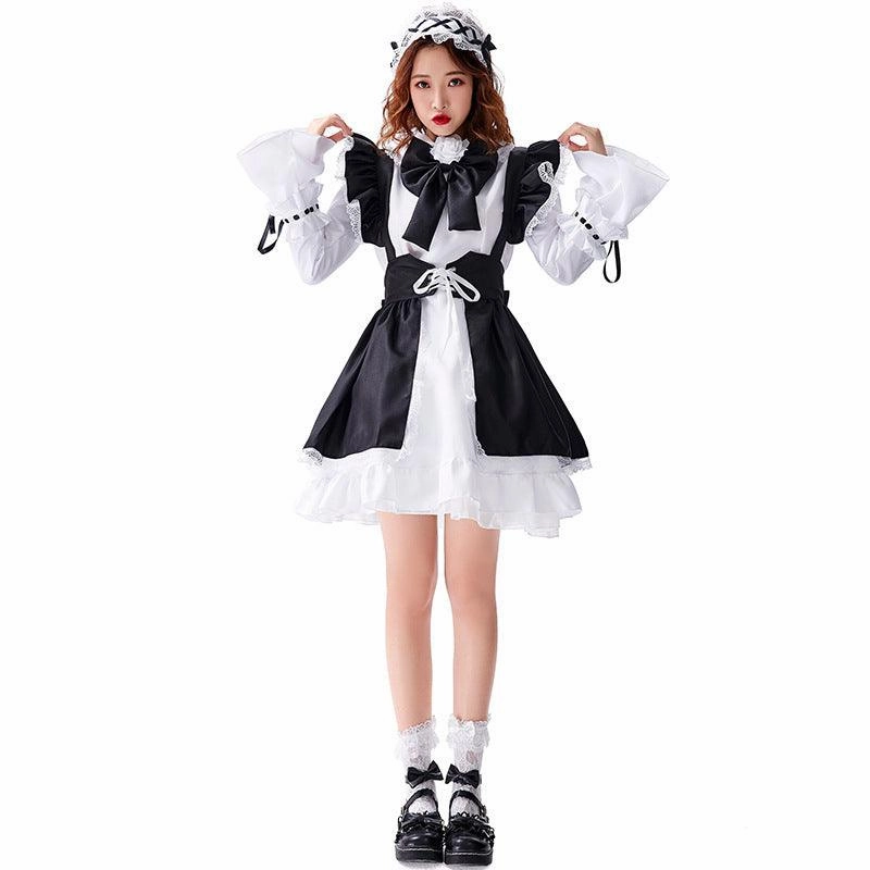 Witch androgynous maid dress Tall-Fit
