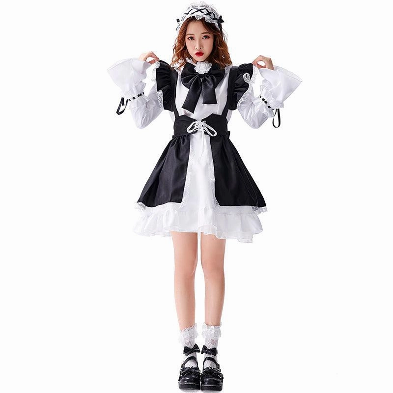 Witch androgynous maid dress Artistic Edge Natural Aesthetic