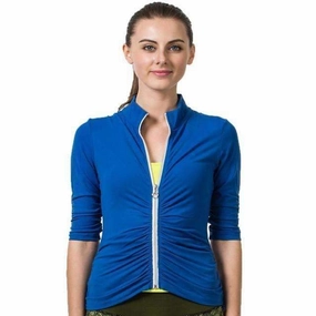 Women Fitness Yoga Sports Jacket Winter Fitness Gym Sports Yoga Shirt Breathable Tights Vest Gym Running Tight Top Hot Sale Ergonomic Articulated Cut