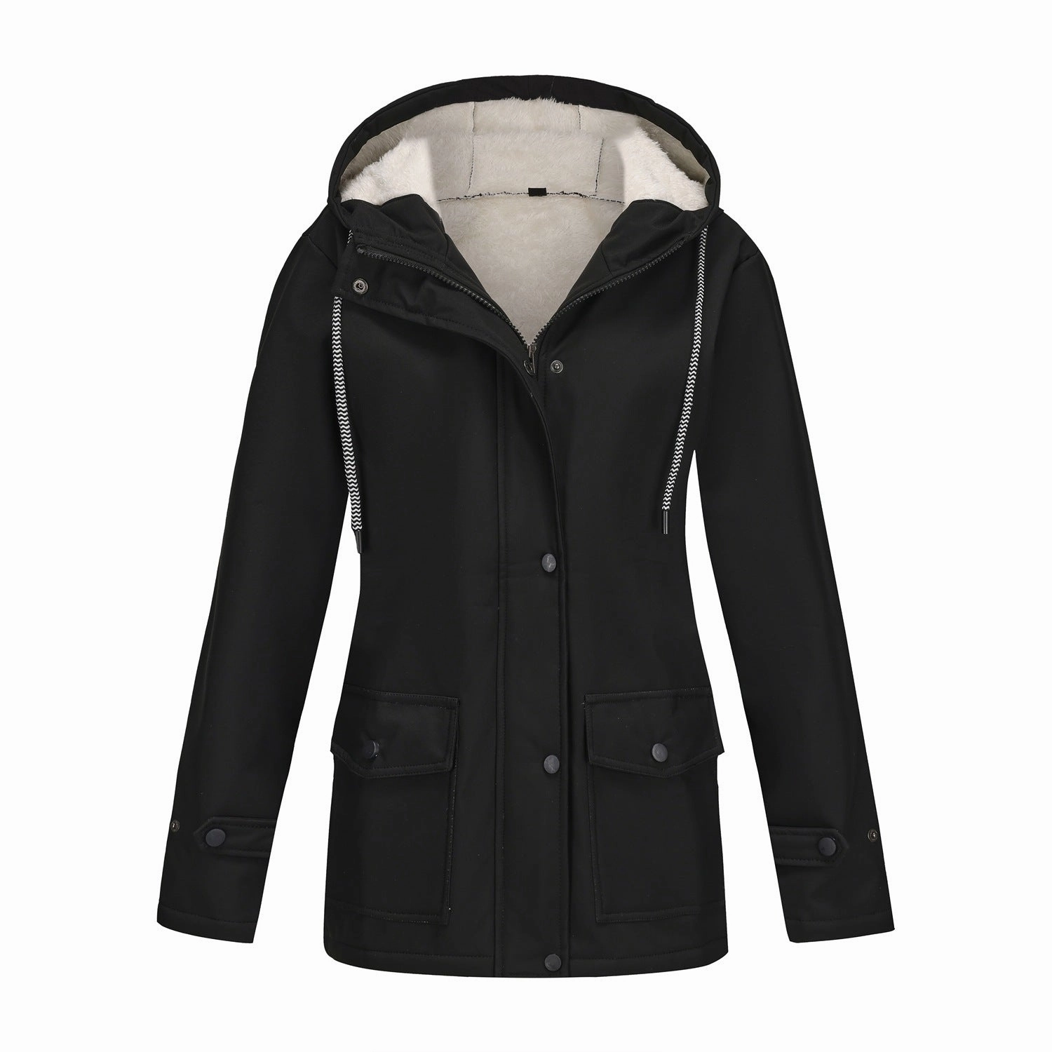 Chill Look Women's Anorak Composite Fleece-lined Waterproof Jacket