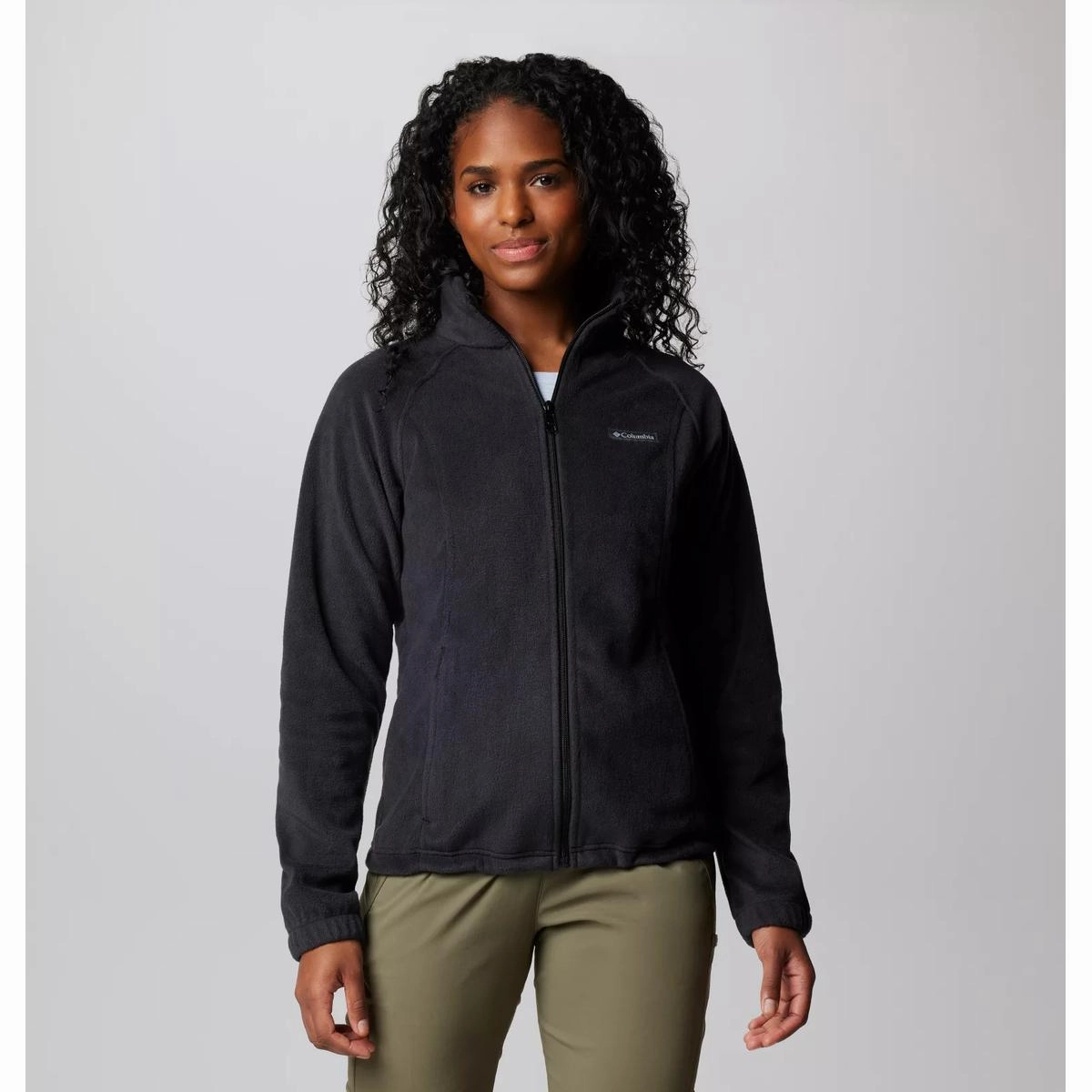 ReflectiveAccents Flatlock Seams Women's Benton Springs Full Zip Fleece Jacket 137211