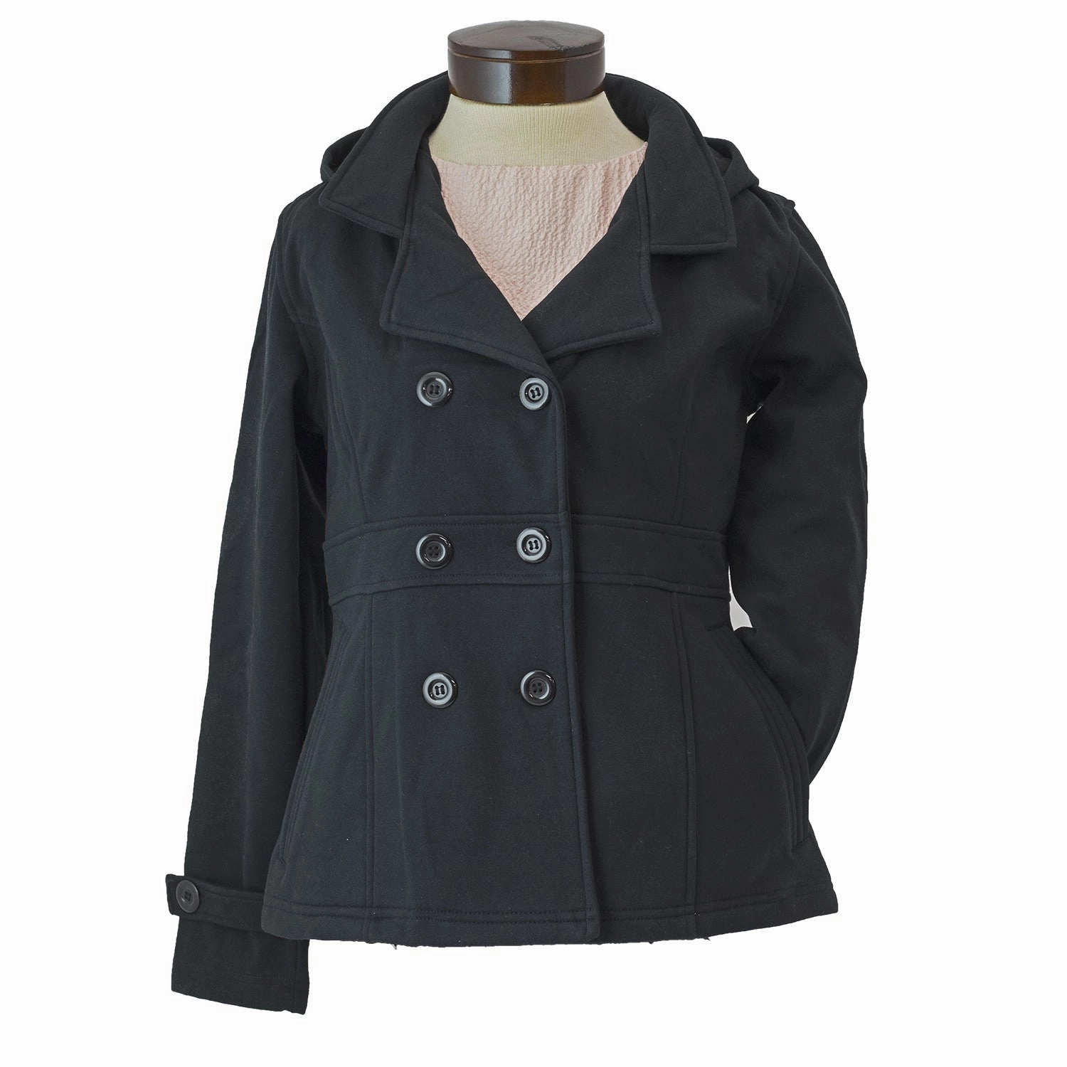 OrganicCottonBlend Women's Double Breast Coat WM1822