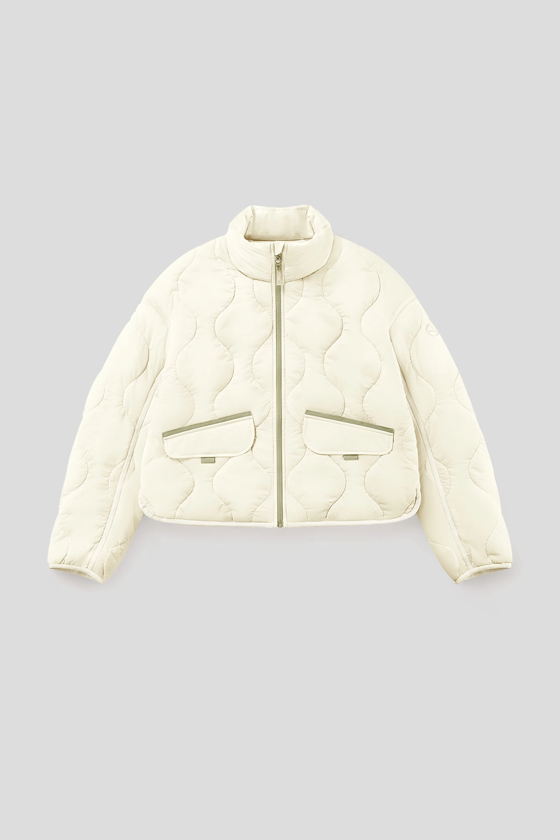 Women's Lightweight Quilted Jacket with Stand Collar Good Material