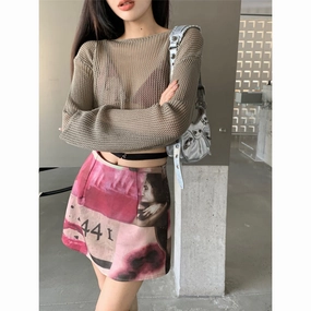 Women's Pure Desire Sexy Hot Girl Hollow Design Slip Dress Suit Fancy Chic