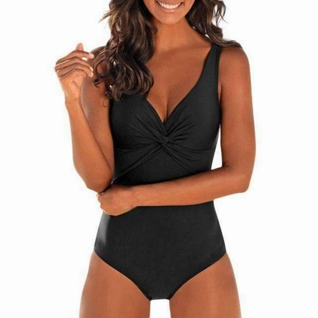 Women's Push Up Plus Size High Cut One Piece Swim Suit Ergonomic Contour Design Quick Dry Fabric