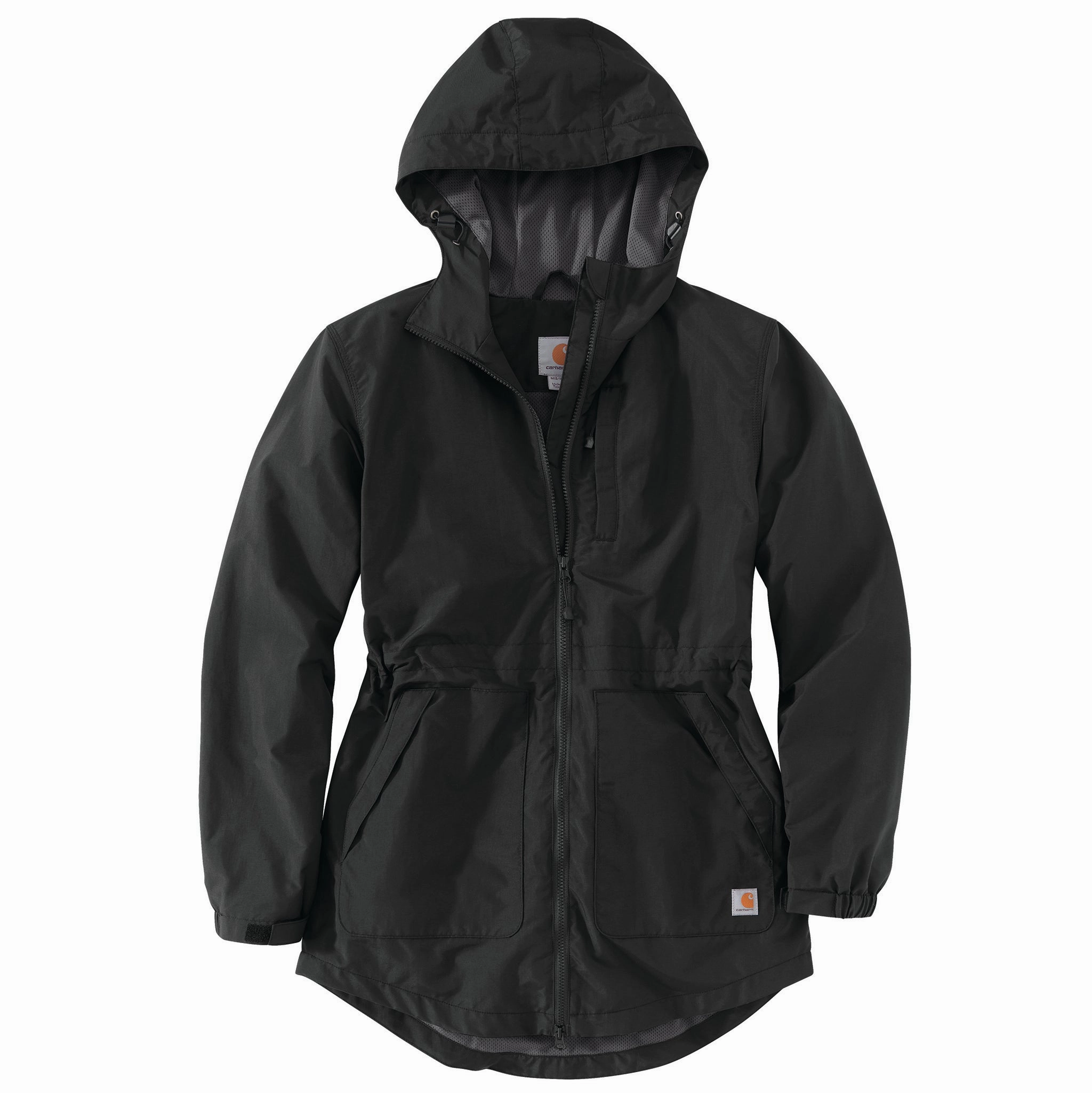 Women's Rain Defender Hooded Lightweight Jacket 104221 hypoallergenic material GarmentWashed Softness