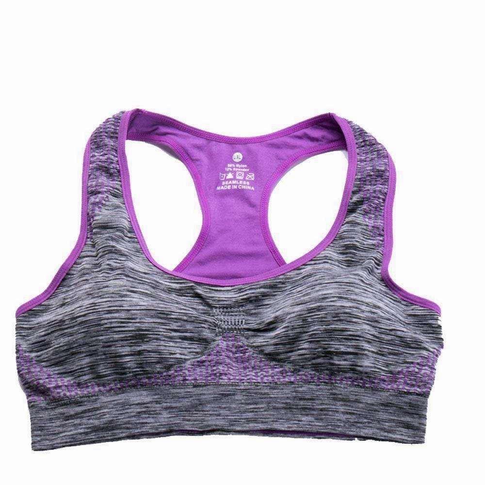 video shoot DoubleStitched Durability Women Sexy Fitness Bras Shirt Padded Bra Push Up Wireless Dry Fit Tank Tops BU/L