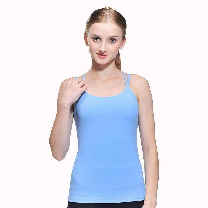 Women Yoga Fitness Sports Sleeveless Running Gym Tank Top Singlets Female Colorful Outdoor Wear Vest Tshirt Clothing B013 Streetwear Style Accessorizable