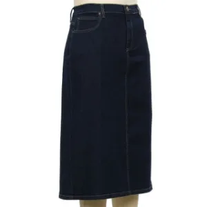 Raw Edge Finish Women's Denim Skirt 2399