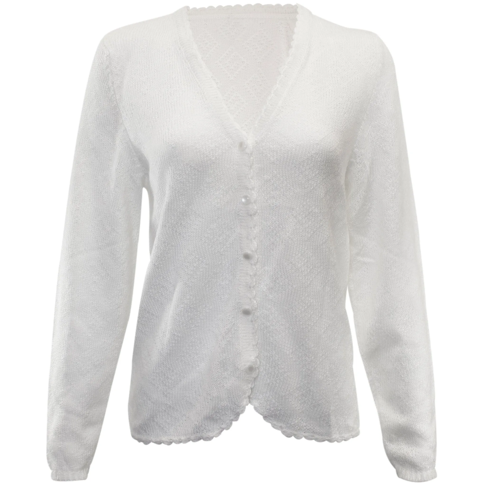 BondedEdges SoftTouch Women's Diamond V-Neck Sweater 220297