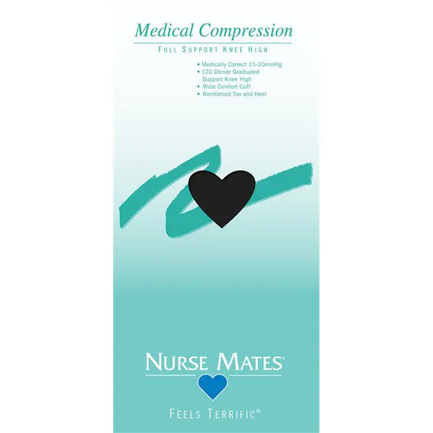 Women's Medical Compression Knee High Socks Multi Panel Cut