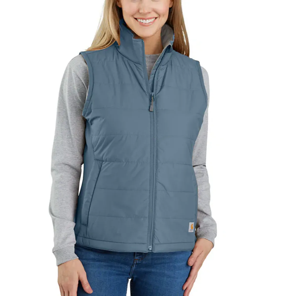 Women's Rain Defender Lightweight Insulated Vest 105984 Self Fabric Tie Closure