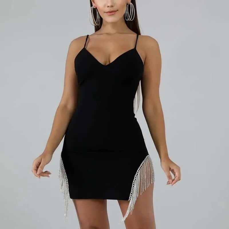 Trendy Layer Women's Summer Tassel Dress