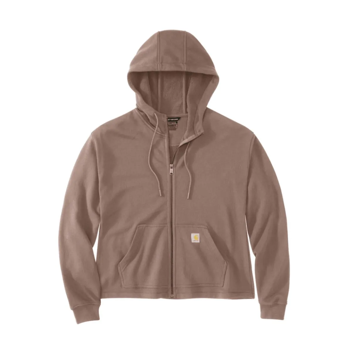 Women's TENCEL Fiber Series Loose Fit Full-Zip Sweatshirt 106837 AbrasionResistant Fabric