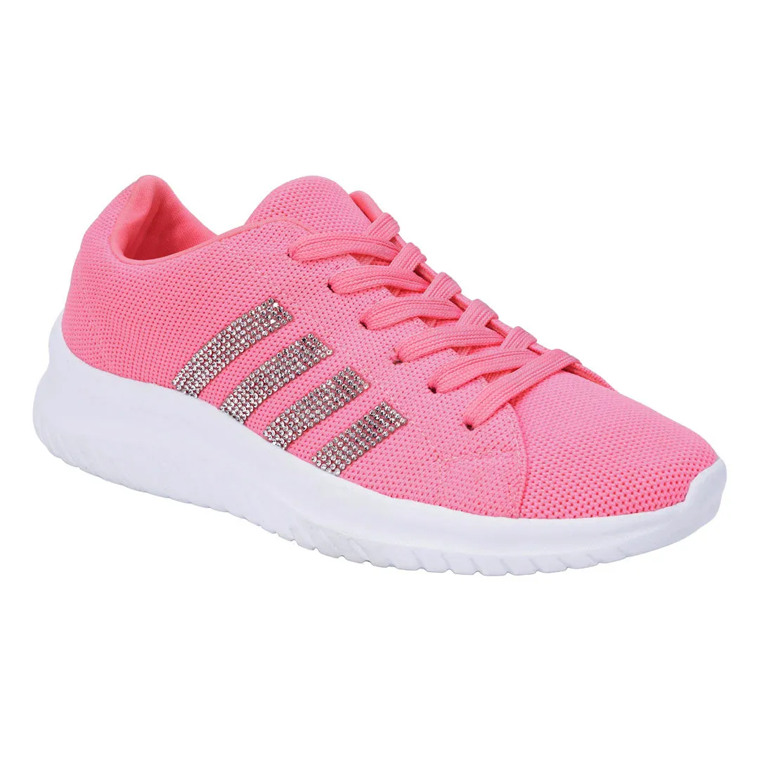 Brooklyn Bundle - Neon Pink / White Cold Block Look View