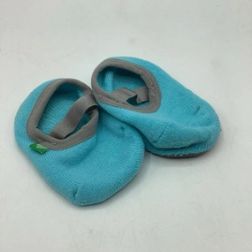 Size 8-24m: Baby Shocks Blue Slip-On Slipper Socks -NEW Durable flexibility Trend-setting