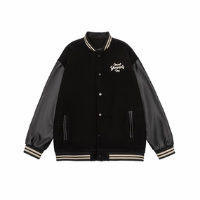 FadeResistantDye American Retro Sports Baseball Uniform Jacket Pu Shuai Embroidered Jacket