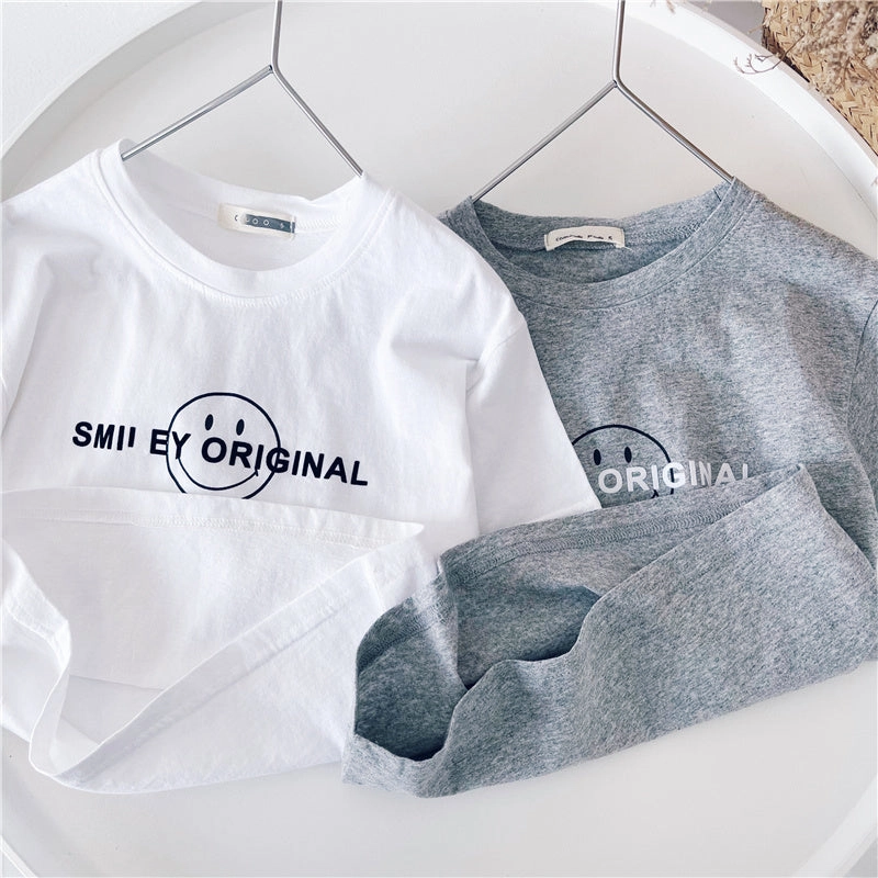 Xiaojiejia Children"s Clothing Boys" Summer Clothing New Boys" T-shirt Summer Children"s Short Sleeve Baby Half Sleeve Top DoubleStitched Construction