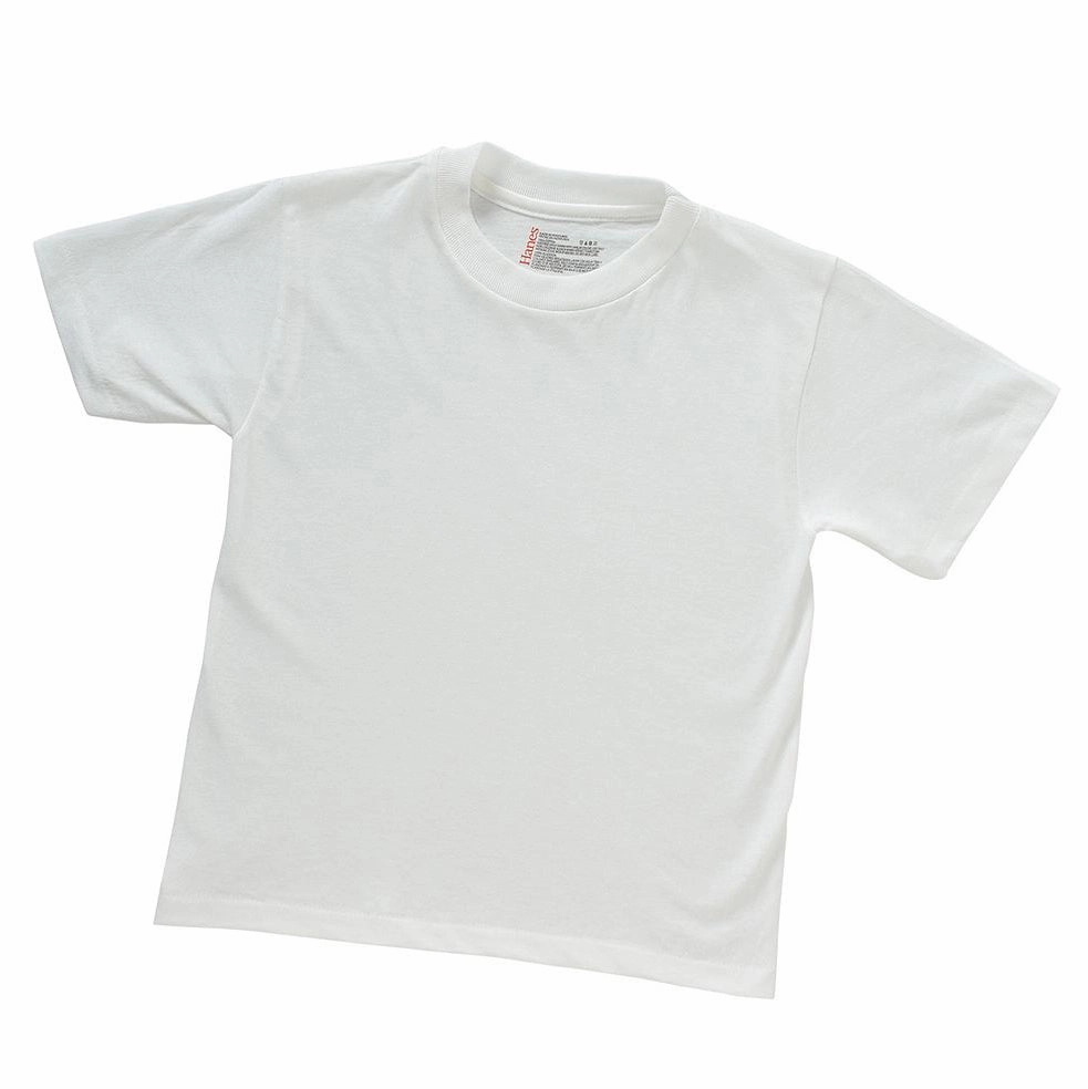 Boys White T Shirts 3-pack B2138 Convertible Design SoftTouchFinish