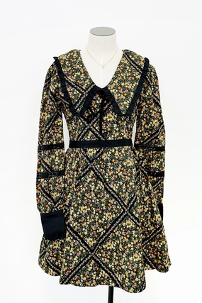 Subtle-Print Ortensia Mini Dress