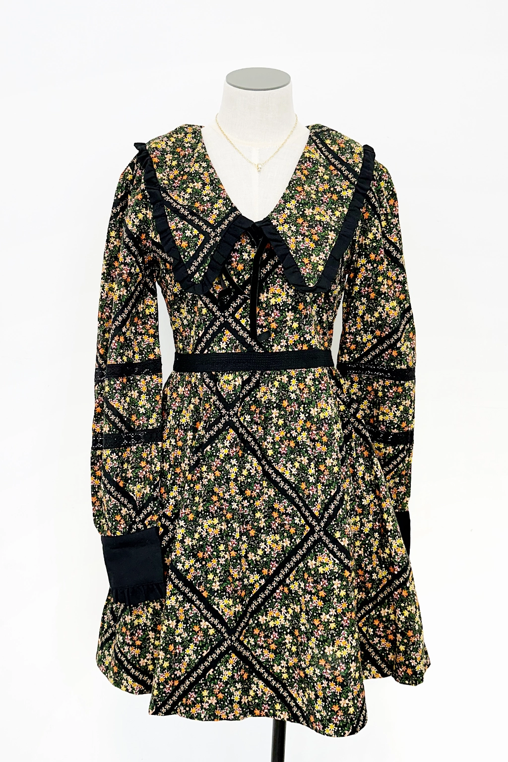 Subtle-Print Ortensia Mini Dress